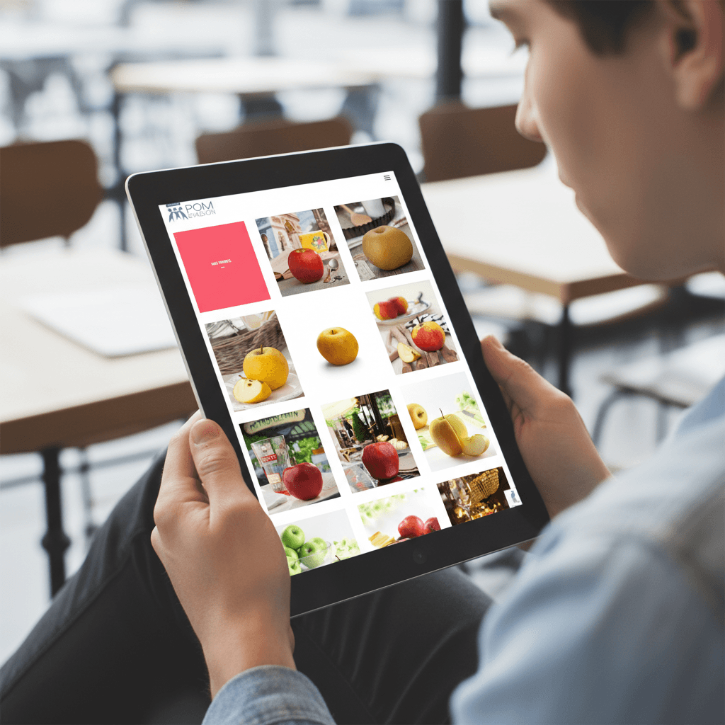 Site vitrine export Select Fruit - Producteur pommes international B2B par Kaleidos